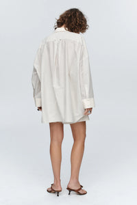 Edie Shirt-Grey Stripe