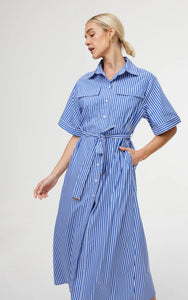 Emelia Dress-Riviera Stripe