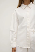 Load image into Gallery viewer, Emilia Denim Overshirt-Vintage White