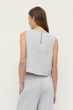 Load image into Gallery viewer, Estelle Linen Top-Cloud