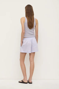 Robyn Scoop Neck Rib Tank-Lilac