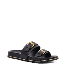 Load image into Gallery viewer, Gracie Slide-Black Calf