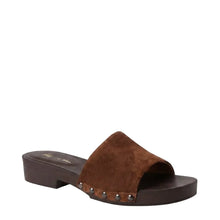 Load image into Gallery viewer, Marni Slide-Tan Suede