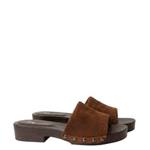 Load image into Gallery viewer, Marni Slide-Tan Suede