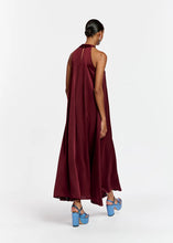 Load image into Gallery viewer, Finch Halter Neck Dress-Dessert Wine