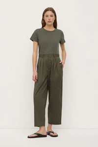 Geno Poplin Pant-Moss