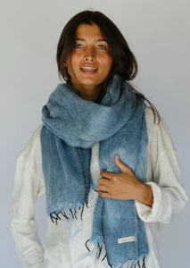 Shawl / Wrap / Scarf-Denim