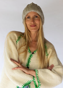 Ida Beanie-Blush (and Marle)