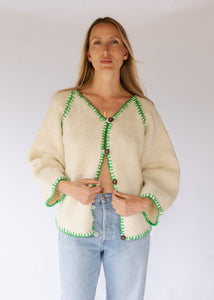Heidelburg Cardigan-Snow