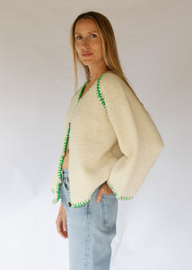 Heidelburg Cardigan-Snow