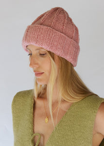 Ida Beanie-Blush (and Marle)