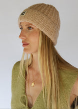 Load image into Gallery viewer, Arosa Beanie-Caramel (and Sky &amp; Biscuit)