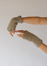 Load image into Gallery viewer, Fingerless Gloves-Natural (and Dove)