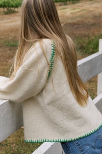 Heidelburg Cardigan-Snow