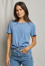 Load image into Gallery viewer, Harley-Cotton Boxy Crew Tee-Carolina Blue