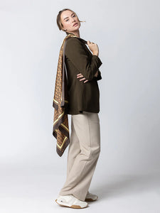 The Harvey Silk Scarf-100% Mulberry Silk