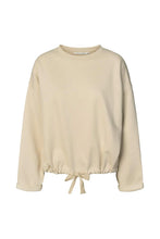 Load image into Gallery viewer, Sweat Drawstring Top-Oyster