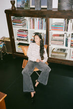 Load image into Gallery viewer, Hila Top-Oyster/Navy Stripe