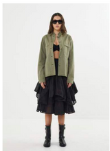 Load image into Gallery viewer, Sharmaine Multi Layer Skirt-Black