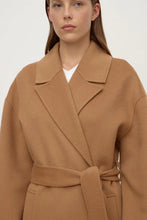 Load image into Gallery viewer, Ivy Wool Coat-Oak