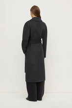 Load image into Gallery viewer, Ivy Wool Coat-Charcoal Marle