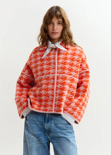 Load image into Gallery viewer, Joking Cardigan-Orange / Dusty Pink