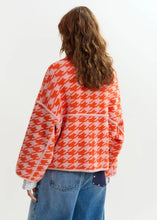 Load image into Gallery viewer, Joking Cardigan-Orange / Dusty Pink
