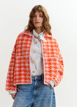 Load image into Gallery viewer, Joking Cardigan-Orange / Dusty Pink
