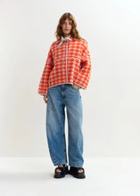 Load image into Gallery viewer, Joking Cardigan-Orange / Dusty Pink