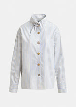 Load image into Gallery viewer, Jomato Shirt-Nile Blue / Black / Off White