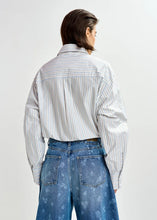 Load image into Gallery viewer, Jomato Shirt-Nile Blue / Black / Off White