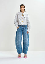 Load image into Gallery viewer, Jomato Shirt-Nile Blue / Black / Off White