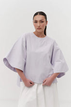 Load image into Gallery viewer, Millie Woven Tee-Mauve