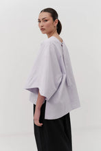 Load image into Gallery viewer, Millie Woven Tee-Mauve