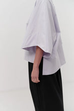 Load image into Gallery viewer, Millie Woven Tee-Mauve