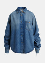Load image into Gallery viewer, Juzy Jean Shirt-Patriot Blue