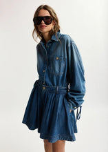 Load image into Gallery viewer, Juzy Jean Shirt-Patriot Blue