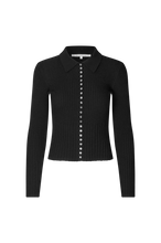 Load image into Gallery viewer, Jet Knit Cardigan-Black
