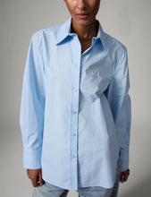 Load image into Gallery viewer, Jojo-Poplina-Chambray Blue