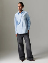 Load image into Gallery viewer, Jojo-Poplina-Chambray Blue