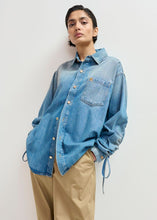 Load image into Gallery viewer, Juzy Jean Shirt-Patriot Blue