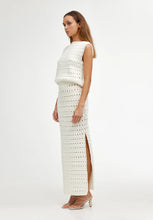 Load image into Gallery viewer, Laura Crochet Skirt-Ivory