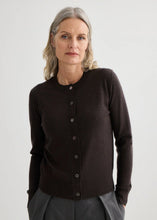 Load image into Gallery viewer, Sylvia Merino Cardigan-Espresso