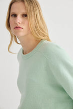Load image into Gallery viewer, Oversized Cashmere Crew-Mint