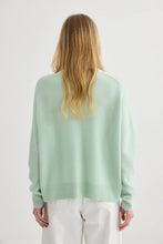 Load image into Gallery viewer, Oversized Cashmere Crew-Mint