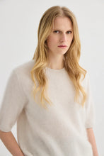 Load image into Gallery viewer, Cashmere T Shirt-Oyster