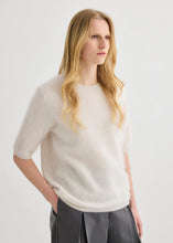 Load image into Gallery viewer, Cashmere T Shirt-Oyster
