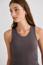 Load image into Gallery viewer, Juna Ribbed Tank-Driftwood