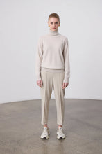 Load image into Gallery viewer, Ashwell Rollneck-Putty 100% Cashmere