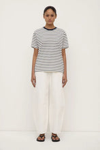 Load image into Gallery viewer, Leony Stripe Tee True Navy/Antique White